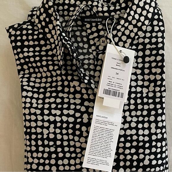 Marimekko | Trina 2 Orkanen | Size XS | New with Flaw - Picture 6 of 12
